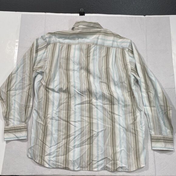 Tommy Bahama Mens Large Long Sleeve Button Up Shirt 100% Tencel Lyocell - Picture 7 of 7